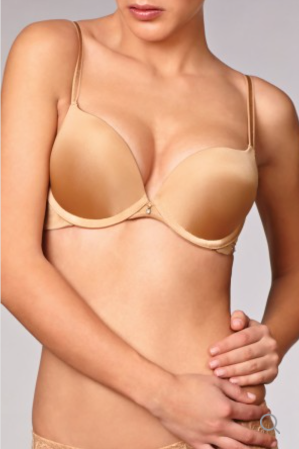 Montelle Women's Prodigy Ultimate Push Up Bra, Nude, 36C at