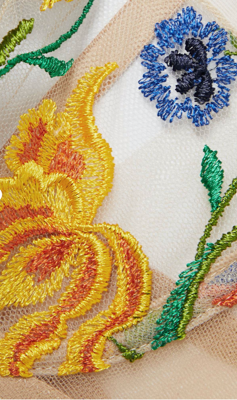 I.D. Sarrieri Energy Flowers Under Wired Balconette Bra
