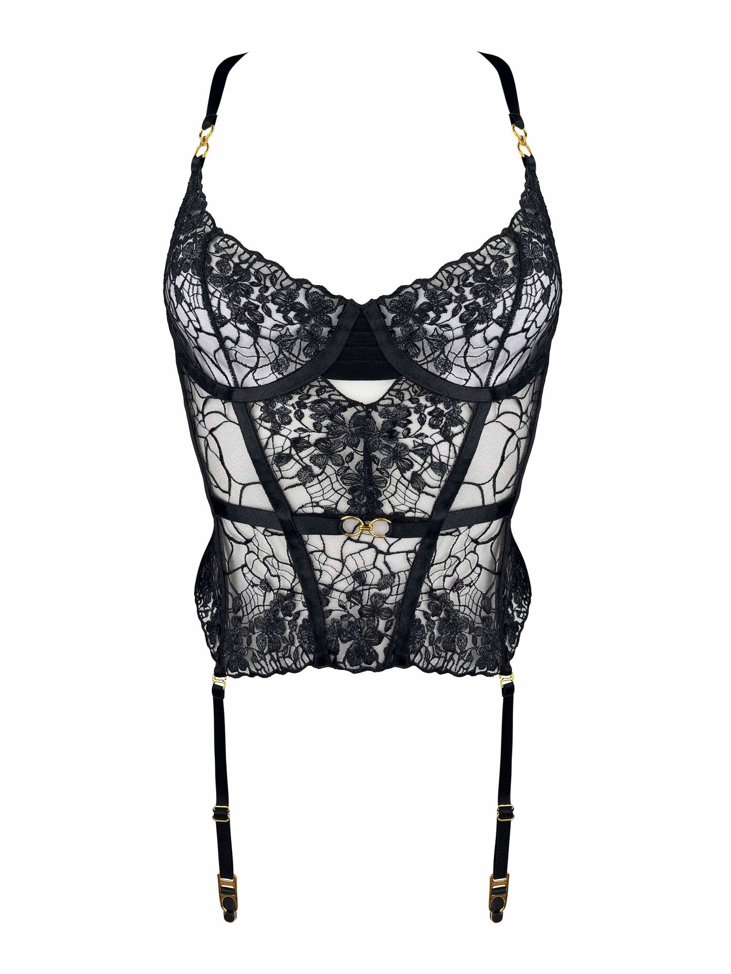 Bordelle Amela Basque Blk