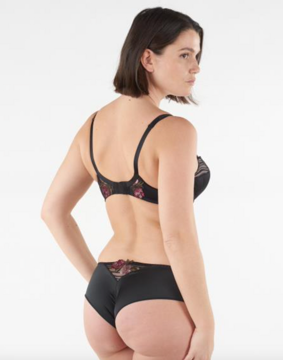 Elixir By Maison Lejaby Sensualite Plunge Underwired Bra/Black