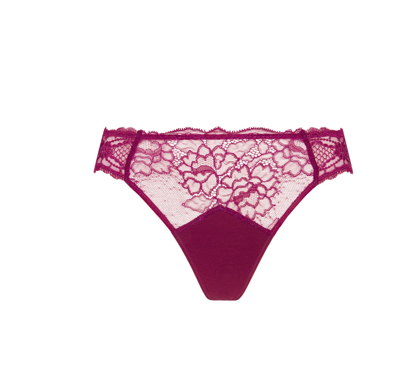 Lise Charmel Sublime En Dentelle Thong Fuchsia Sublim