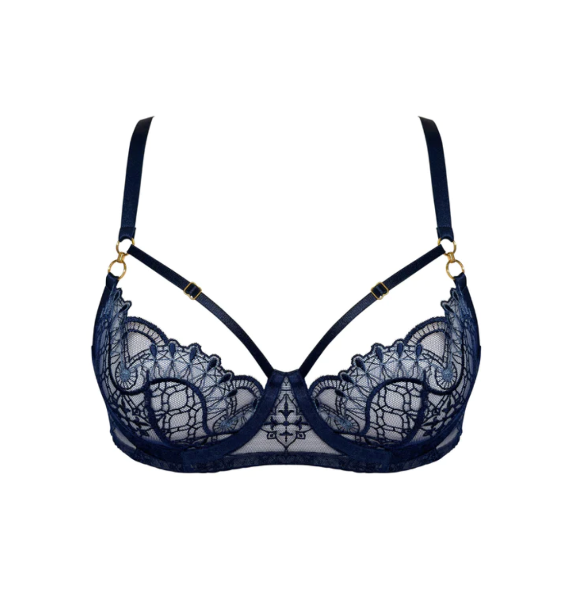 Soutien-gorge Suzie Sans Complexe - Bleu marine - Femme - 34.50 Soutien-gorge Suzie Sans Complexe - Bleu marine - Femme - 34.50
