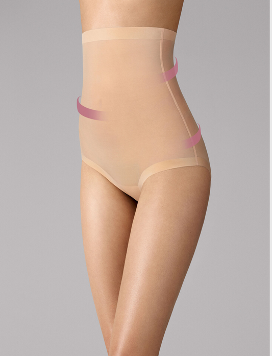 Wolford Tulle Control Panty/Cream