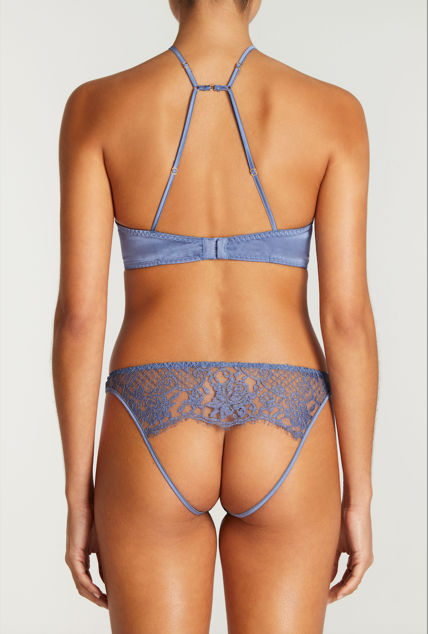 Coco De Mer Hera Quarter Cup Bra Sky Blue