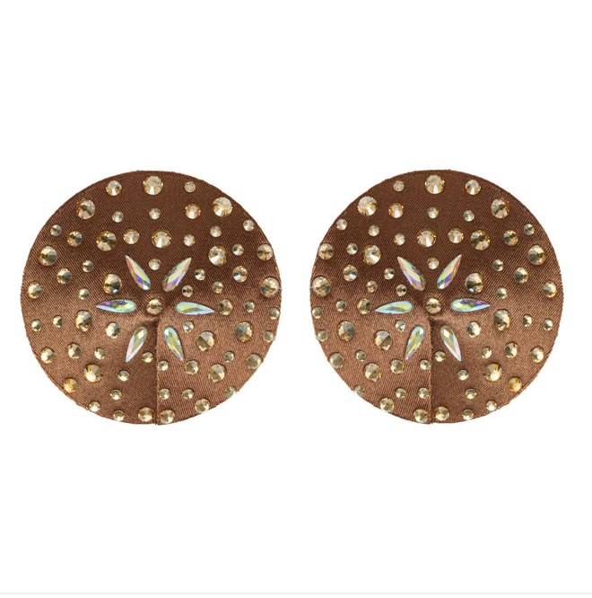 Dita Von Teese Bronze  Diamante Pastie