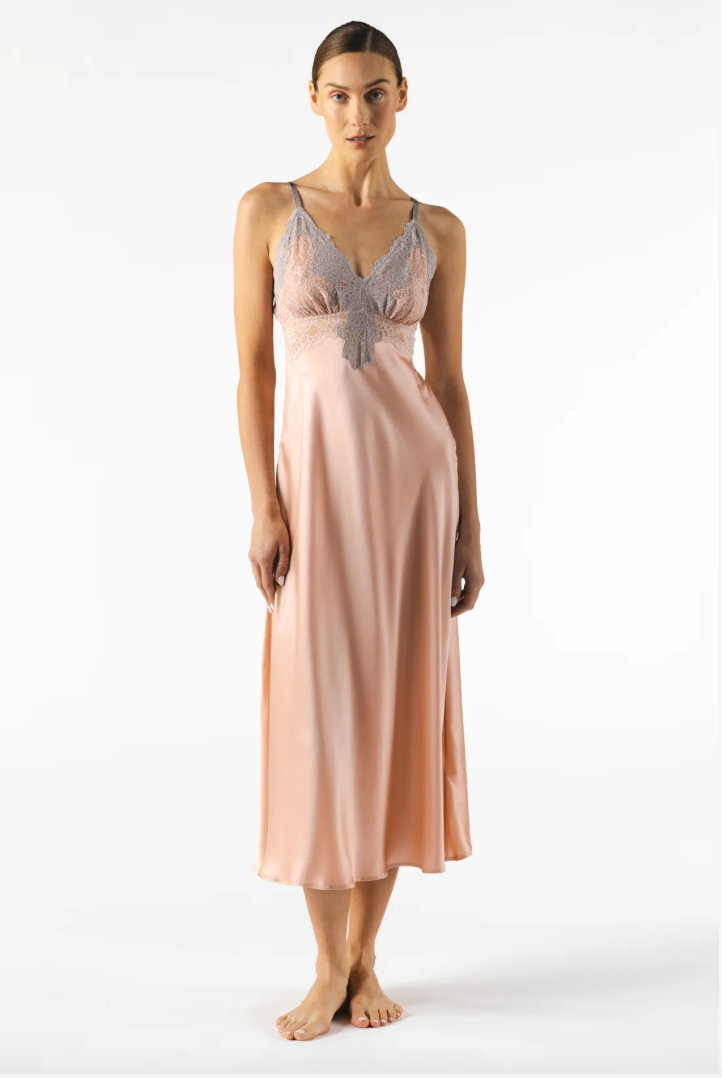 NK IMode Mireille Twilight Long Silk Gown