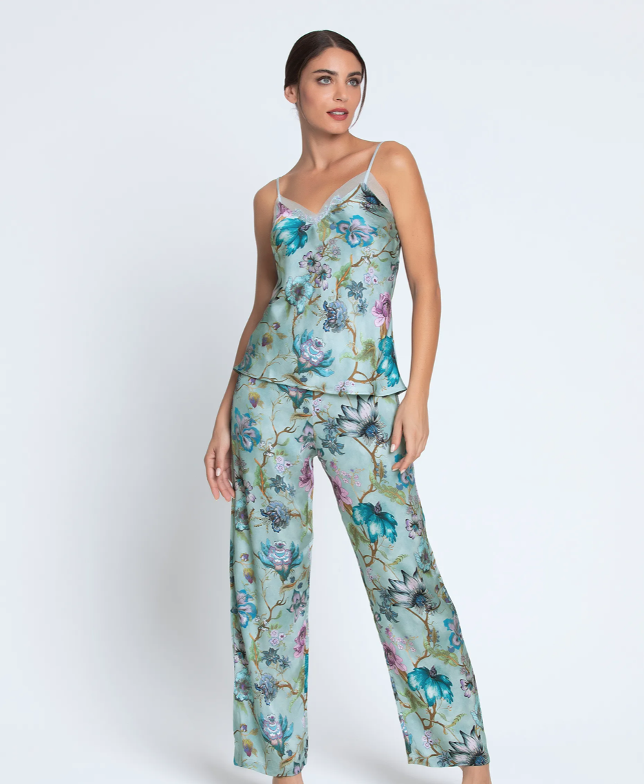 Lise Charmel  Reve En Fleurs Silk Pants