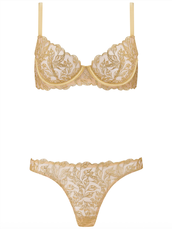 Coco De Mer Liora Plunge Bra – Trousseau Of Dallas