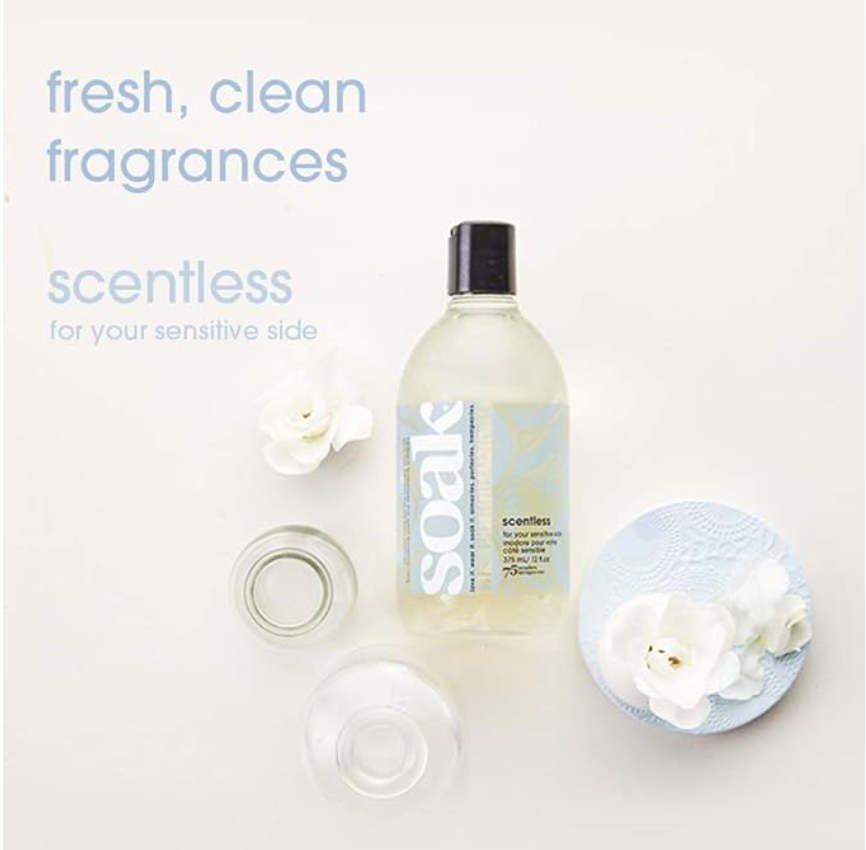 Soak Scentless Travel Size Detergent