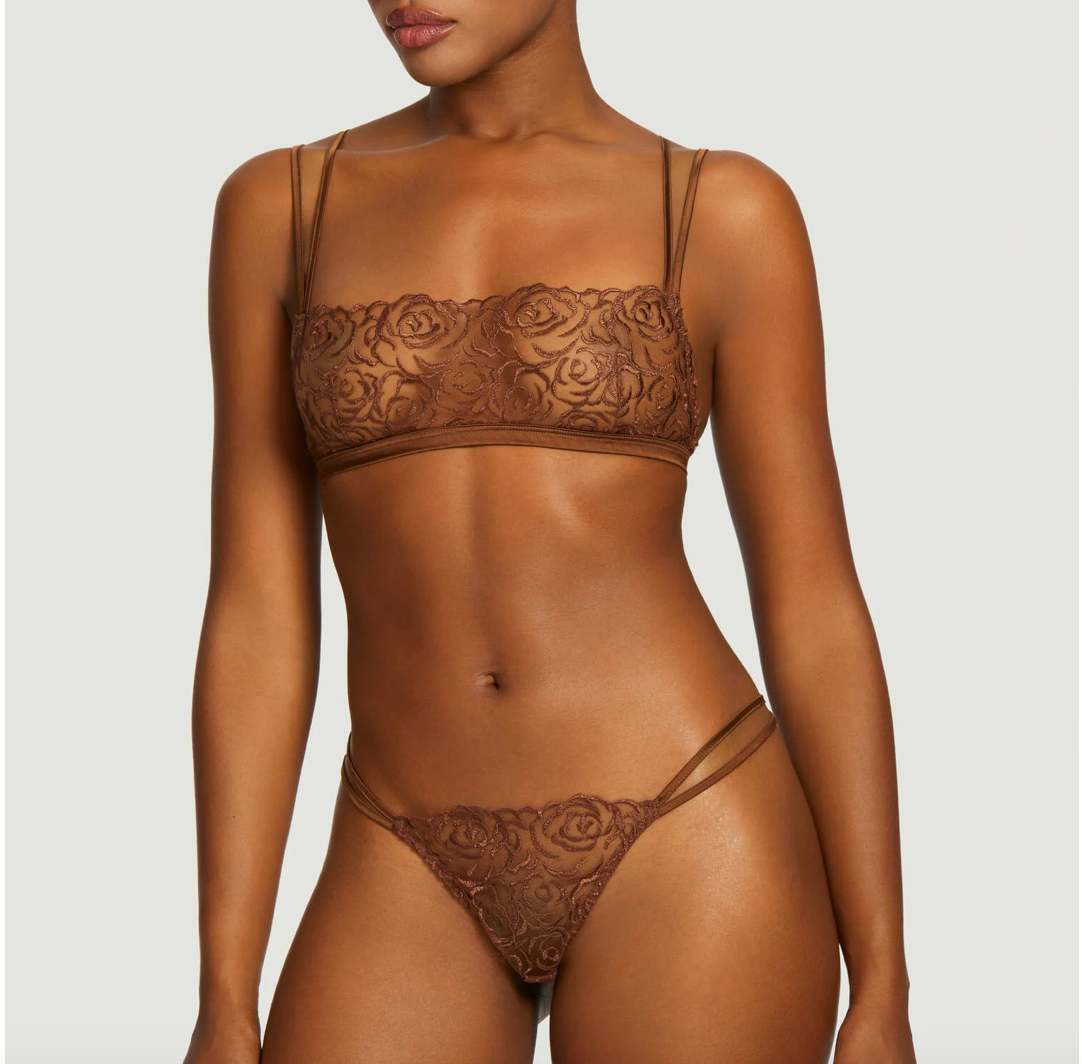 Coco De Mer Rosalia Bandeau Bra