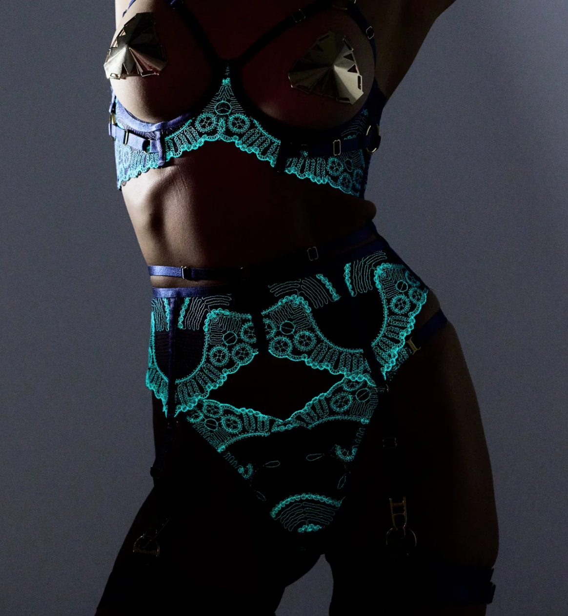 Bordelle Tierra Thong With Adjustable Straps