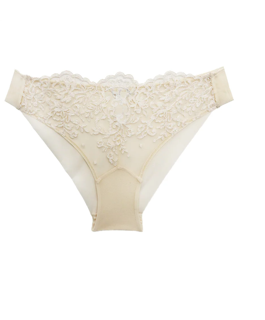 I.D.Sarrieri Royal Jewel Thong Cream Gold