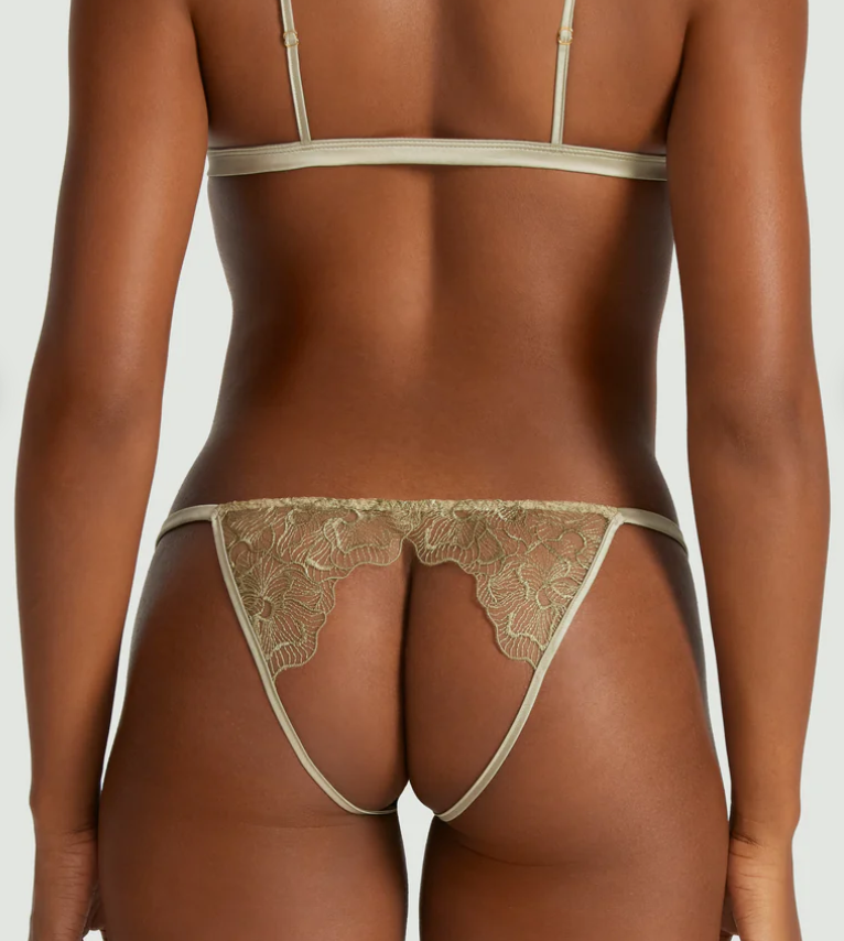 Coco De Mer Lila Open Knicker