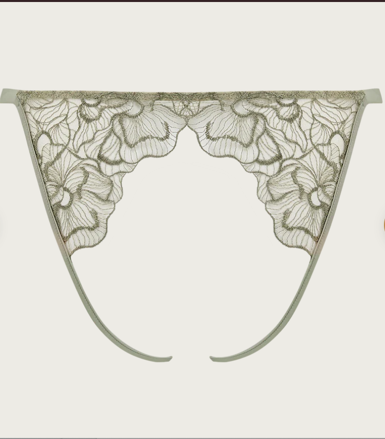 Coco De Mer Lila Open Knicker