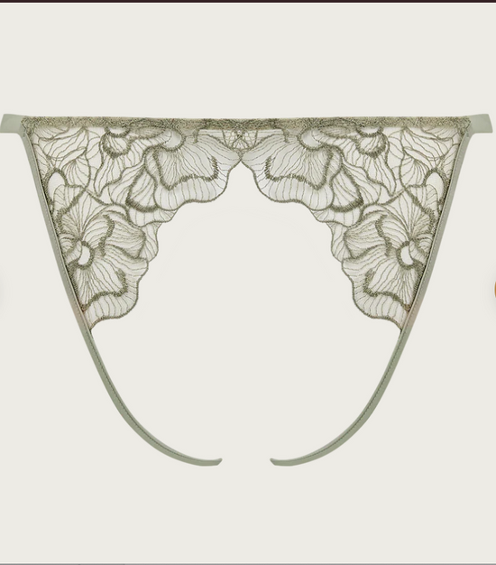 Coco De Mer Lila Open Knicker