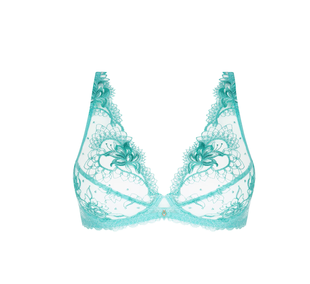 Lise Charmel Princess Iris Triangle Bra /Aqua
