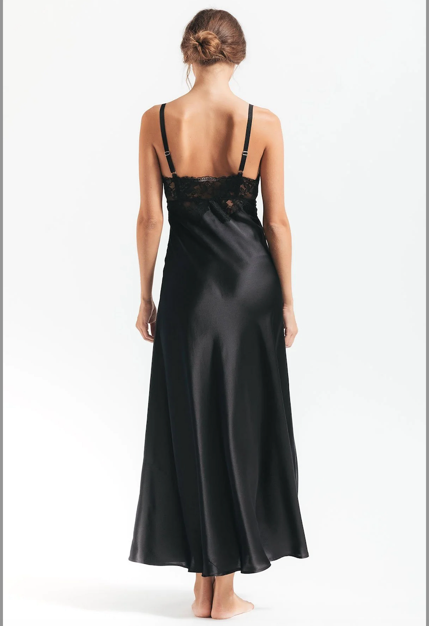 NK IMode Morgan Vintage Long Gown / Black