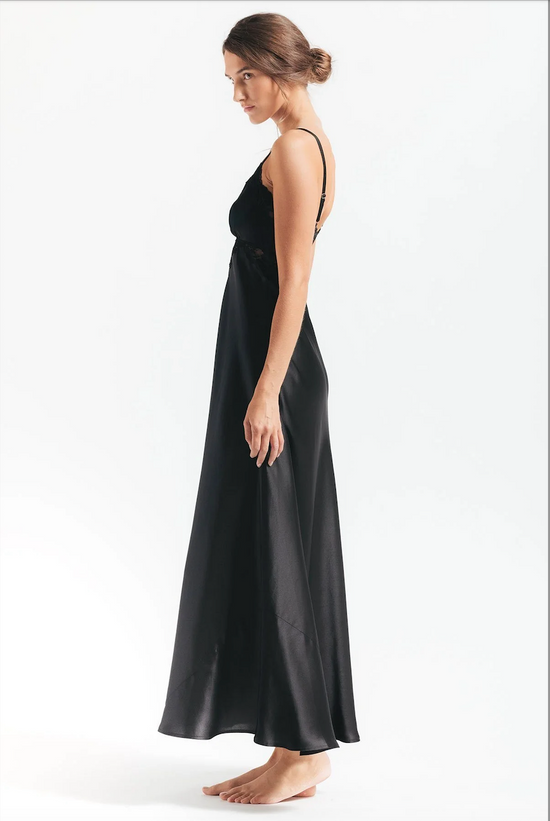 NK IMode Morgan Vintage Long Gown / Black