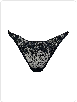 Bordelle Amela Thong With Adjastible Straps Teal