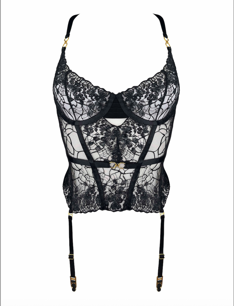 Bordelle Amela Basque Blk