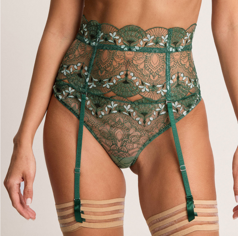 I.D.Sarrieri Venisian Glass Suspender Belt