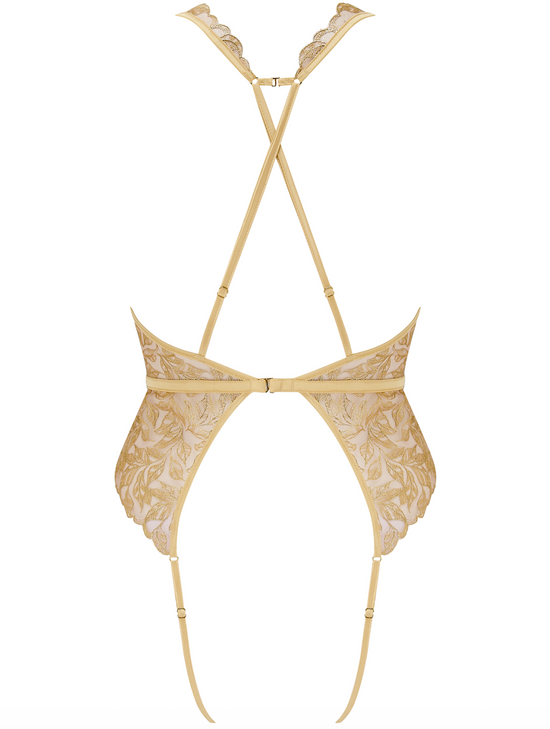 Coco De Mer Liora  Open Playsuit