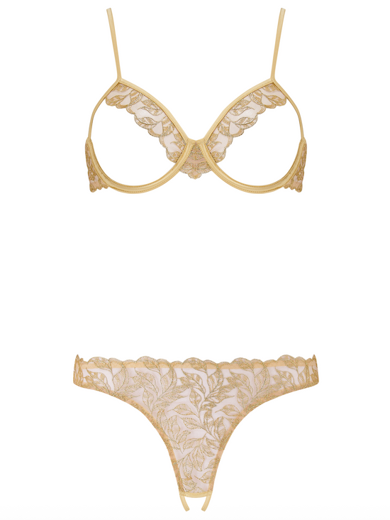 Coco De Mer Liora  Open Knicker