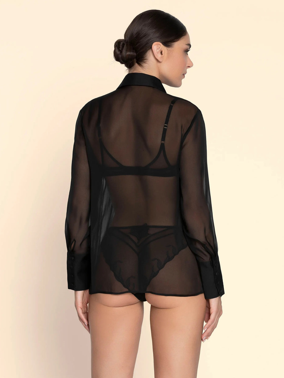 Lise Charmel  Variations Desir Silk Blouse