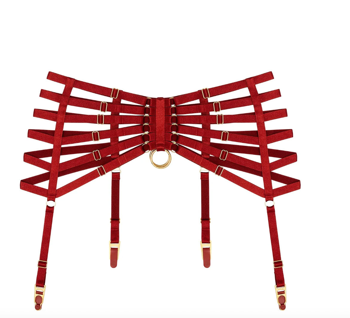 Bordelle Bondage Webbed Suspender