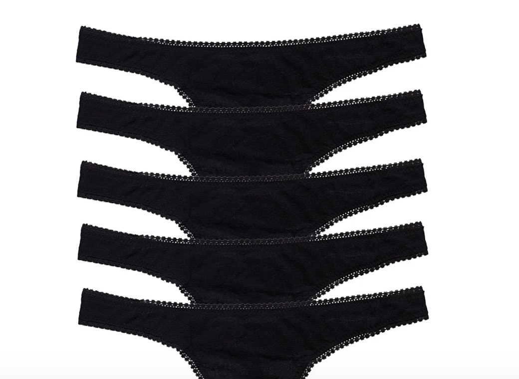 On Gossamer Lace Thong Beautifully Basic