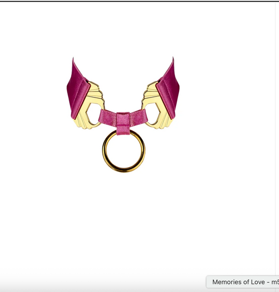 Bordelle Melusina Strap Collar/ RB