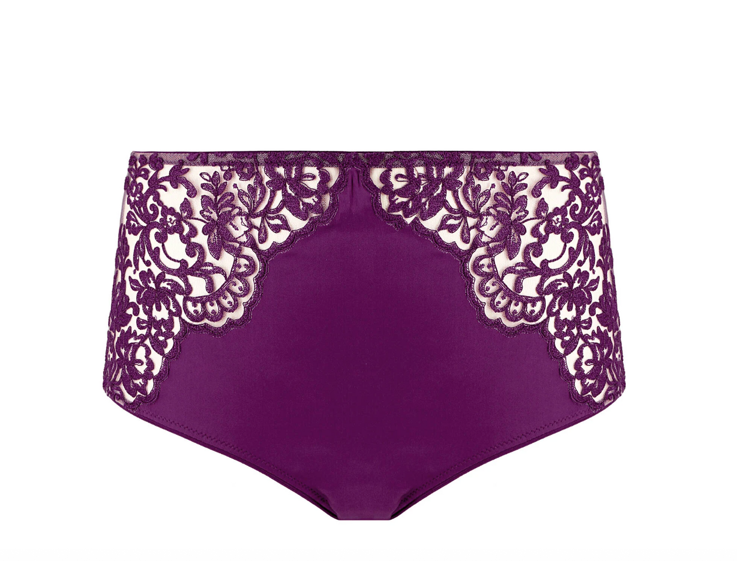 I.D.Sarrieri Royal Jewel High Waist Brief Dark Violet