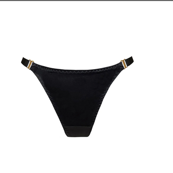 Bordelle Signature Mesh Thong/ Blk