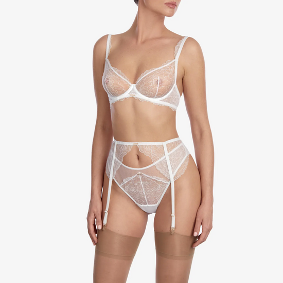 Ajour Garnier Sheer Demi Cup Bra