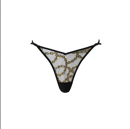 Shikkosa Chanes String Thong G/B