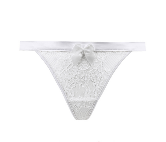 Shikkosa Madrid String Thong White