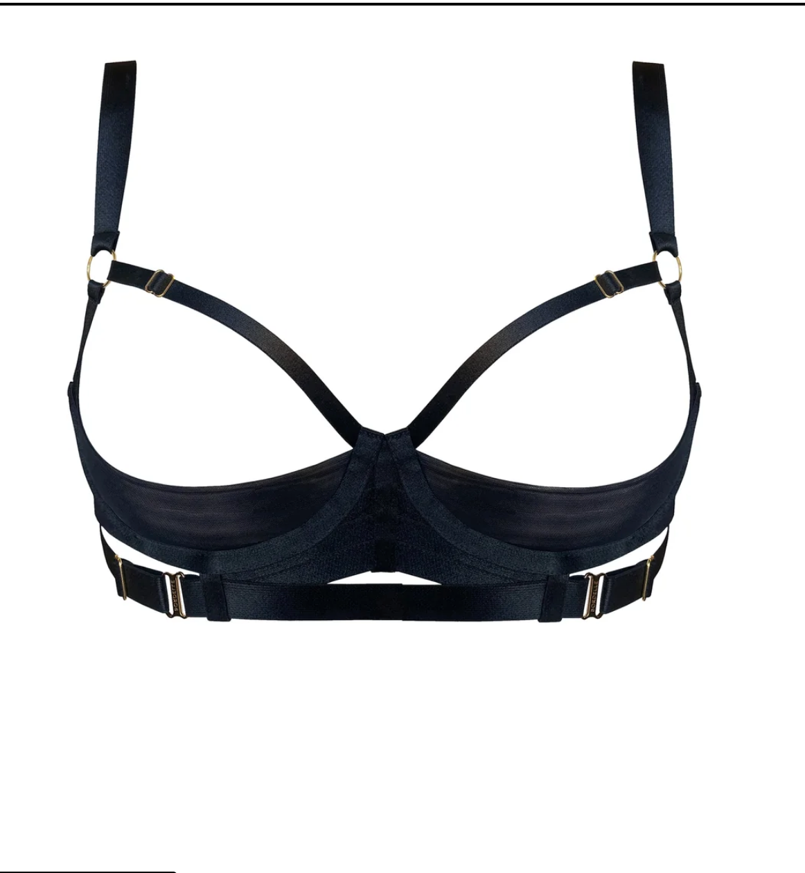 Bordelle Signature  Shelf Bra/ Blk
