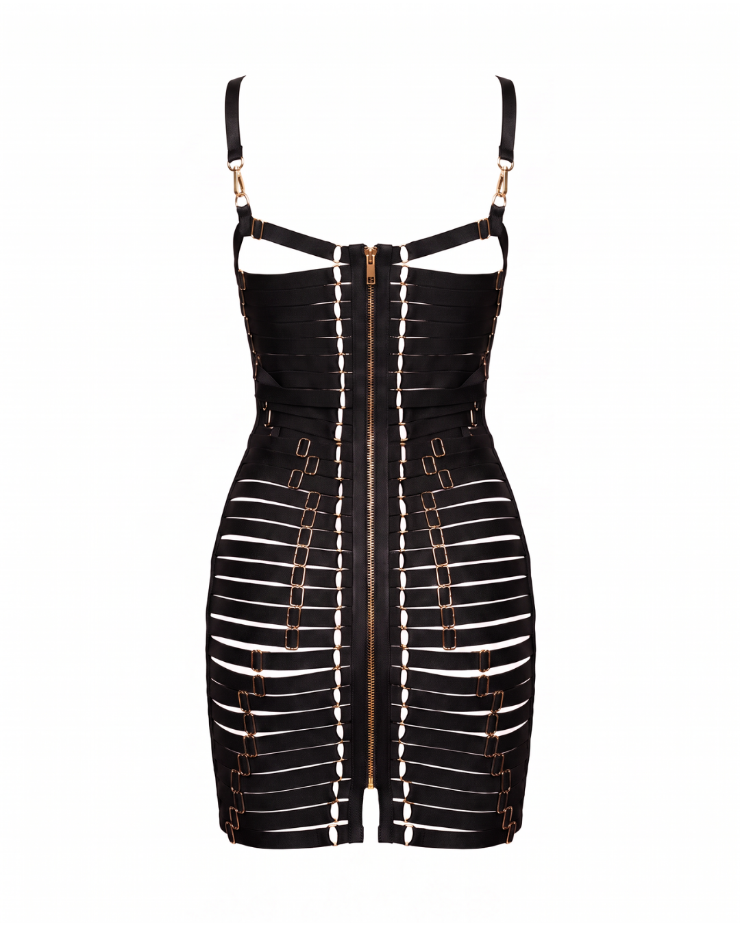 Rolling Halo Dress Black