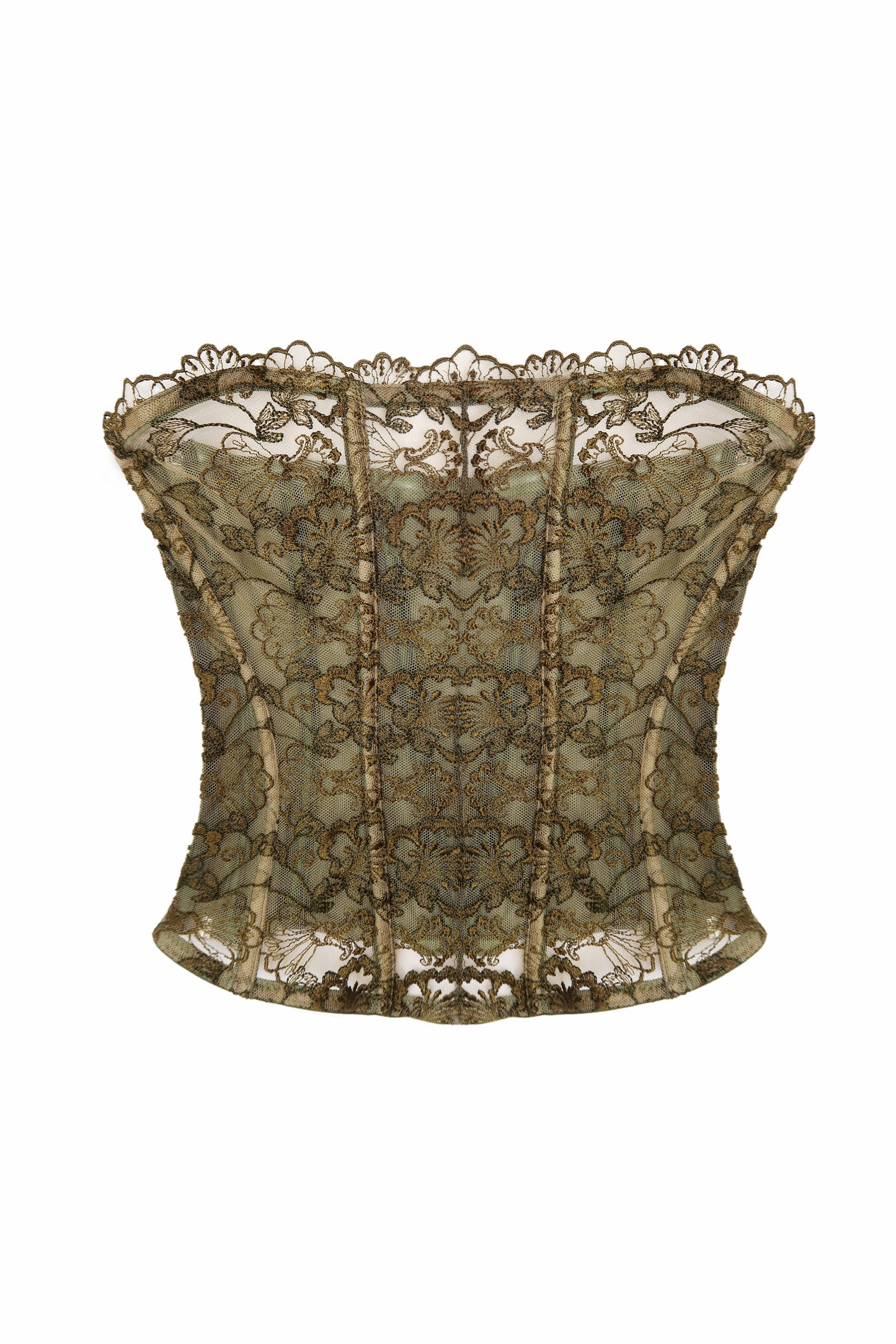 I.D.Sarrieri  Blossom Fall Strapless Bustier