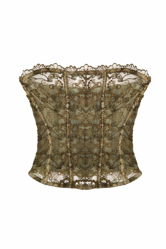 I.D.Sarrieri  Blossom Fall Strapless Bustier
