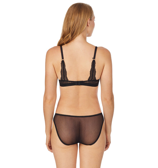 On Gossamer Beautifully Basic Lace Back Plunge Bra freeshipping - TrousseauOfDallas