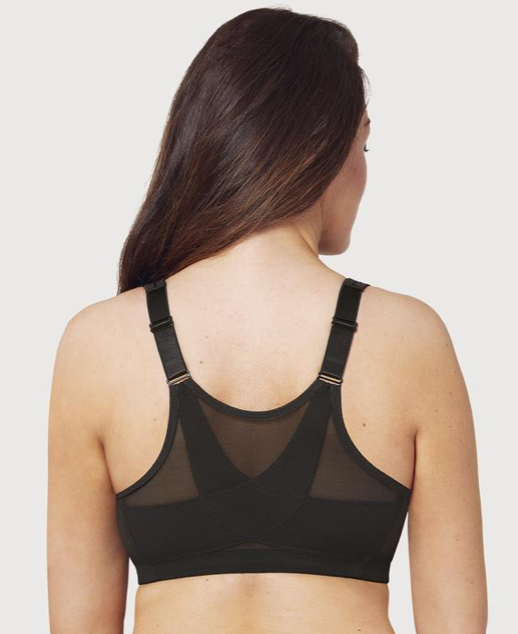 Glamorise Womens MagicLift Posture Back Bra Wirefree #1265 : :  Clothing, Shoes & Accessories