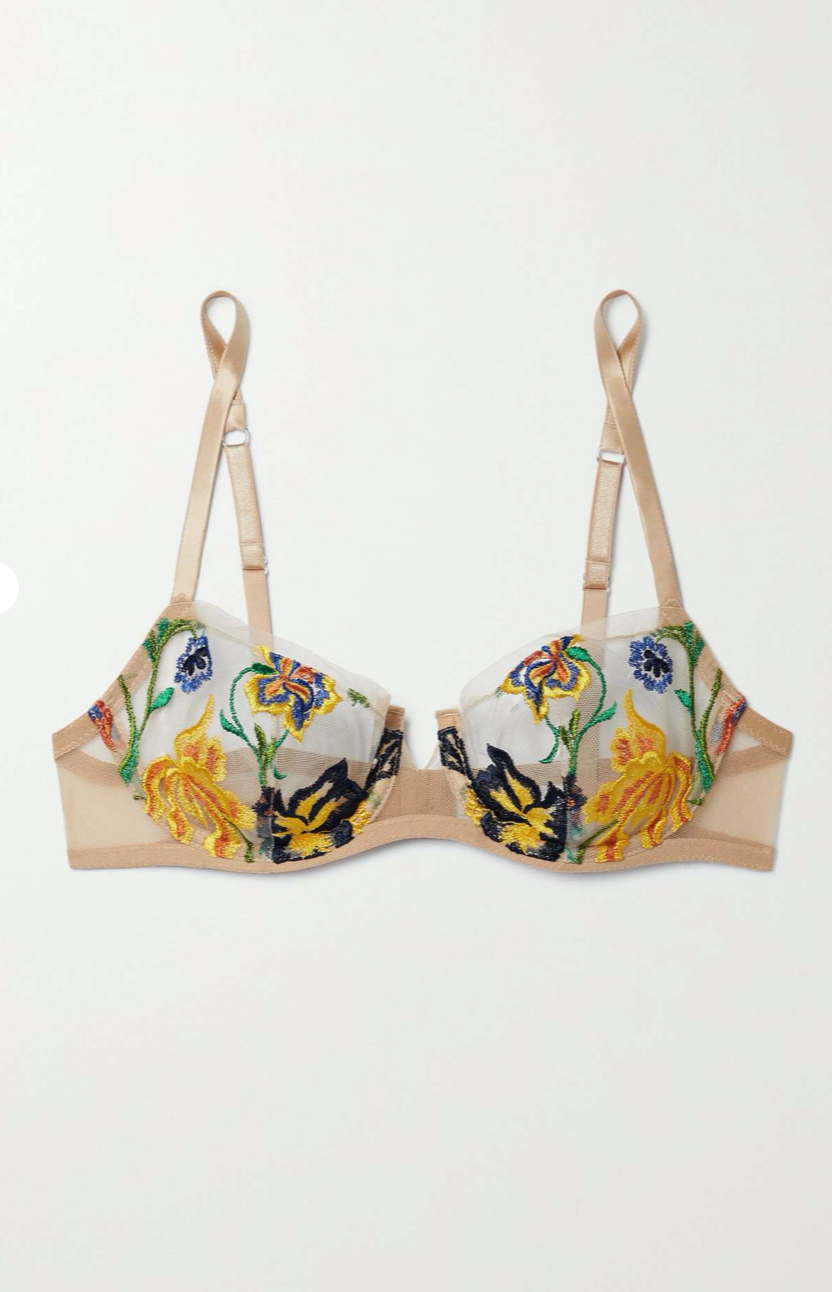 I.D. Sarrieri  Energy Flowers Under Wired Balconette Bra