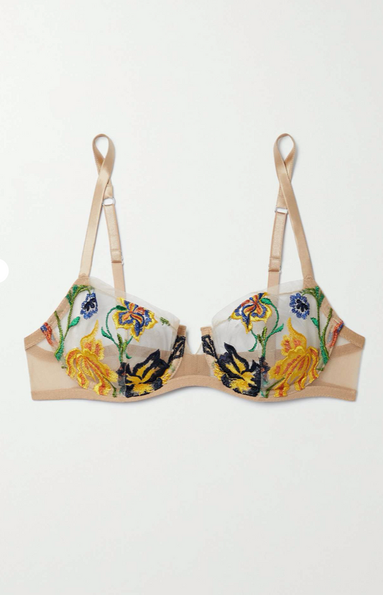 I.D. Sarrieri  Energy Flowers Under Wired Balconette Bra