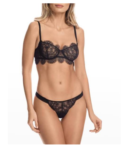 I.D.Sarrieri LA Nights Chantilly Lace & Tull Half Cup bra