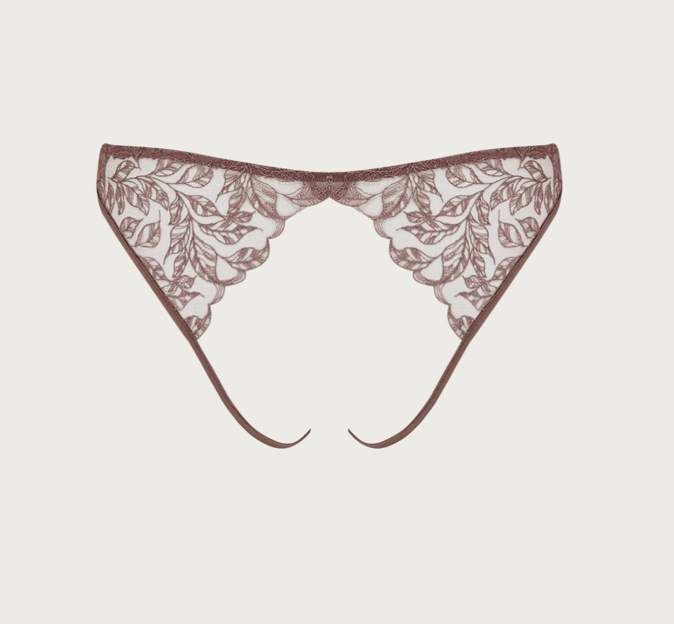 Coco De Mer Paeonia Open Knicker