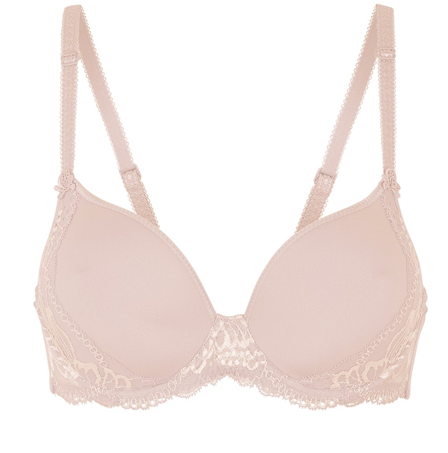 Simone Perele Promesse 3D Plunge Double Strap Racer Back Bra
