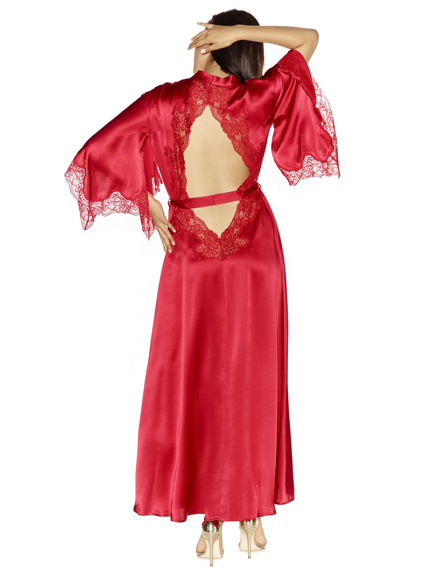 NK iMode Estrella Stardom Long Kimono freeshipping - TrousseauOfDallas