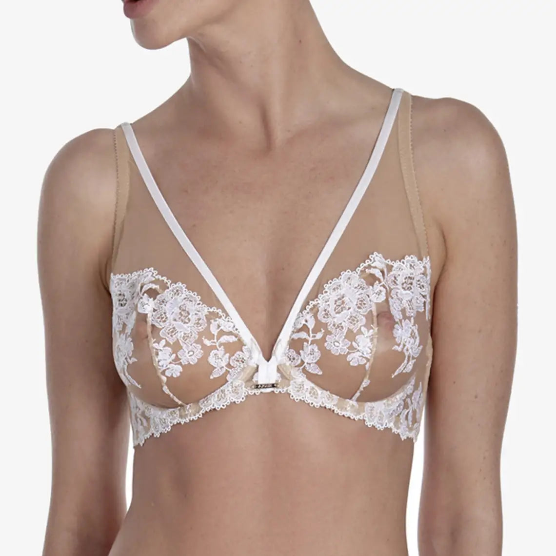 Ajour Tiramisu Deep Plunge Bra
