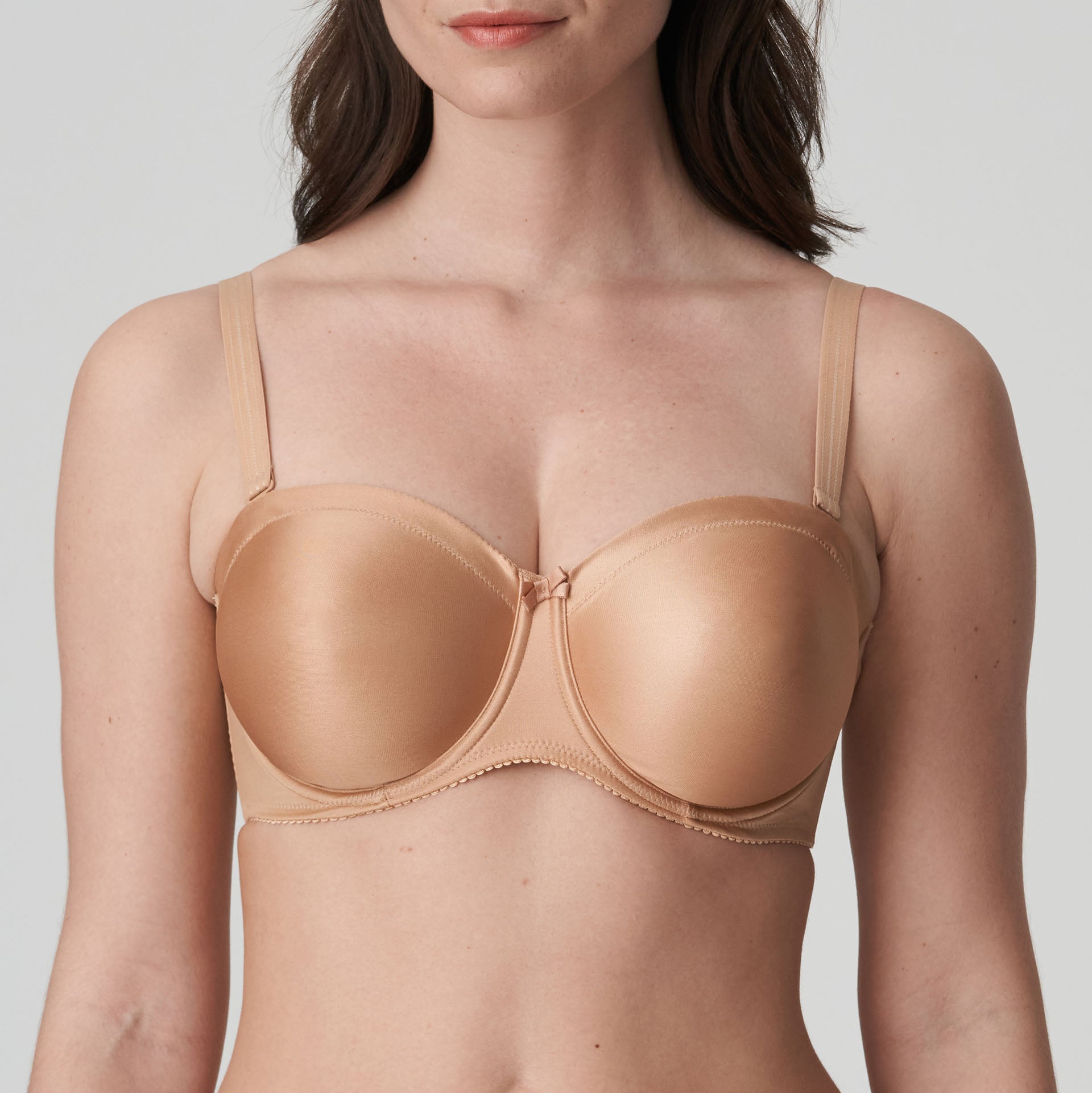 Prima Donna Satin Strapless Bra freeshipping - TrousseauOfDallas
